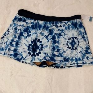 Brand new "Cacique" swim skort, size 28